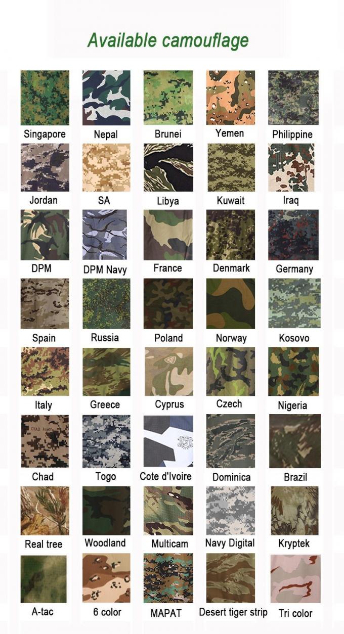 Kundengebundene Chad Digital Camouflage Troop Military-Nylonuniform